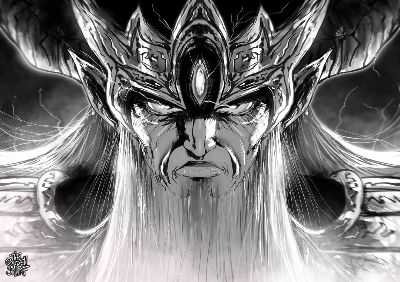 Demon King Vearn (old), by me. : r/dragonquest